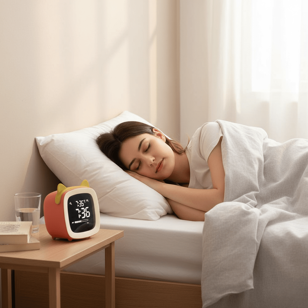 BowLift | Children's Alarm Clock and Gentle Night Light