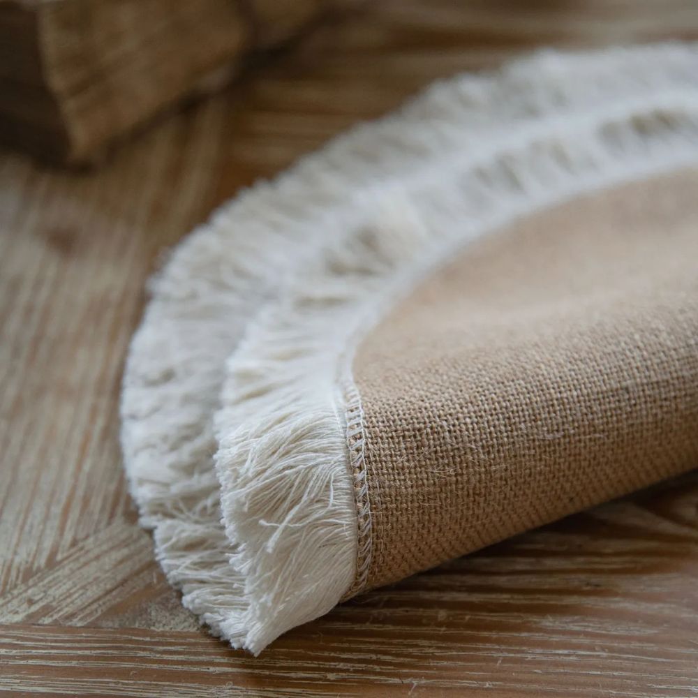 BowLift | Burlap Charm Boho Table Runner
