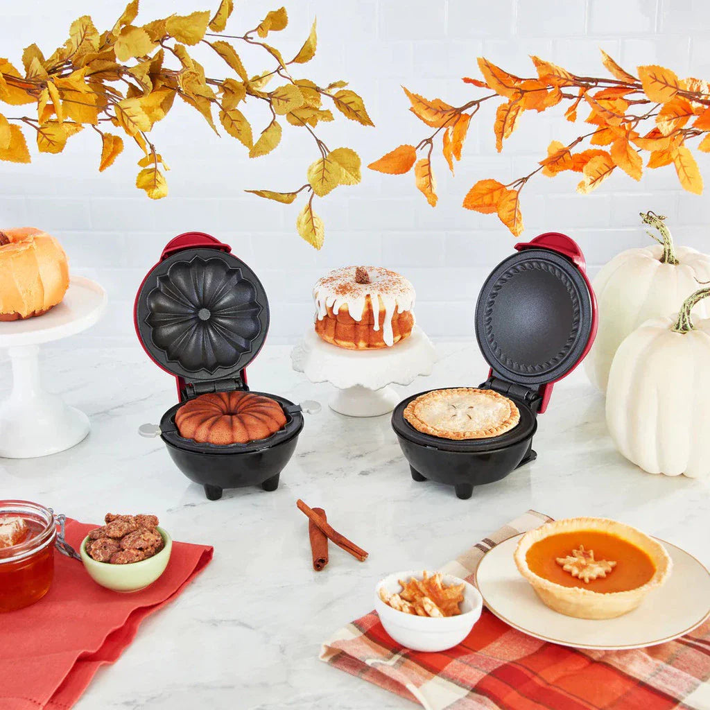 BowLift | Compact Mini Bundt Cake Maker with Non-Stick Coating for Quick Treats