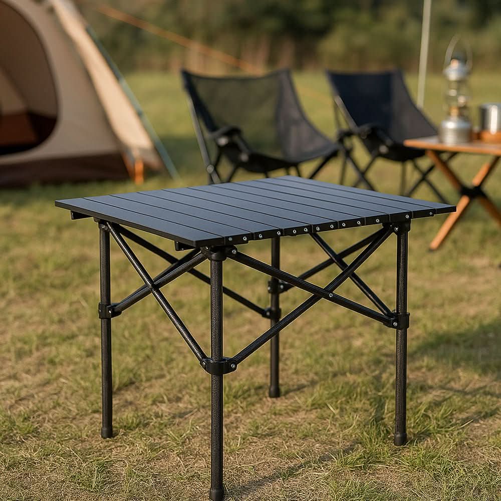 BowLift | Foldable outdoor table with heat-resistant & scratch-resistant surface