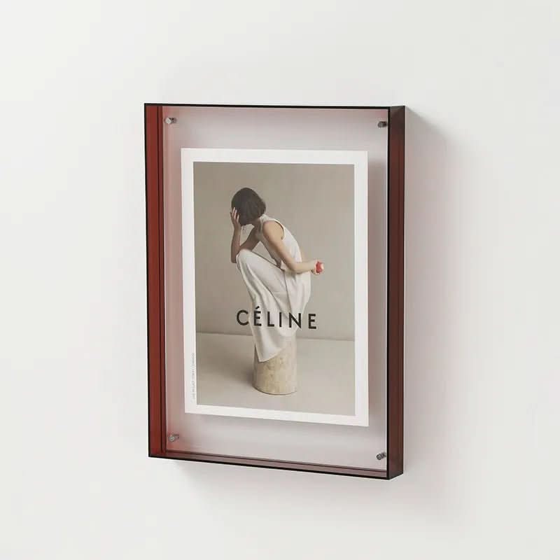 BowLift | Colorful Transparent Acrylic Photo Frame for Vivid Memories
