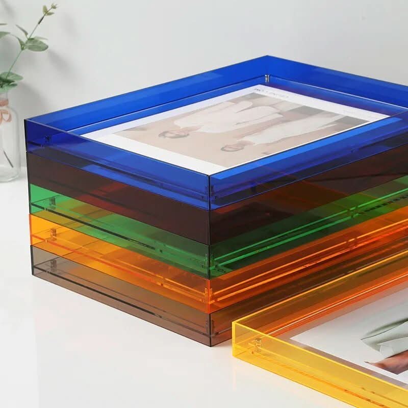 BowLift | Colorful Transparent Acrylic Photo Frame for Vivid Memories