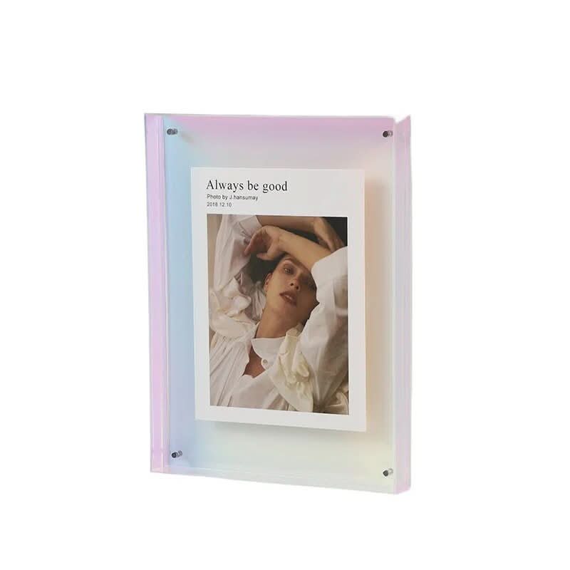 BowLift | Colorful Transparent Acrylic Photo Frame for Vivid Memories
