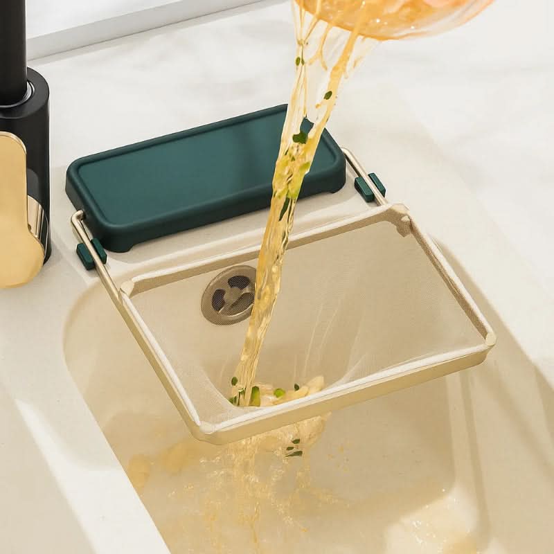 BowLift | Collapsible Sink Waste Catcher for a Clean Kitchen