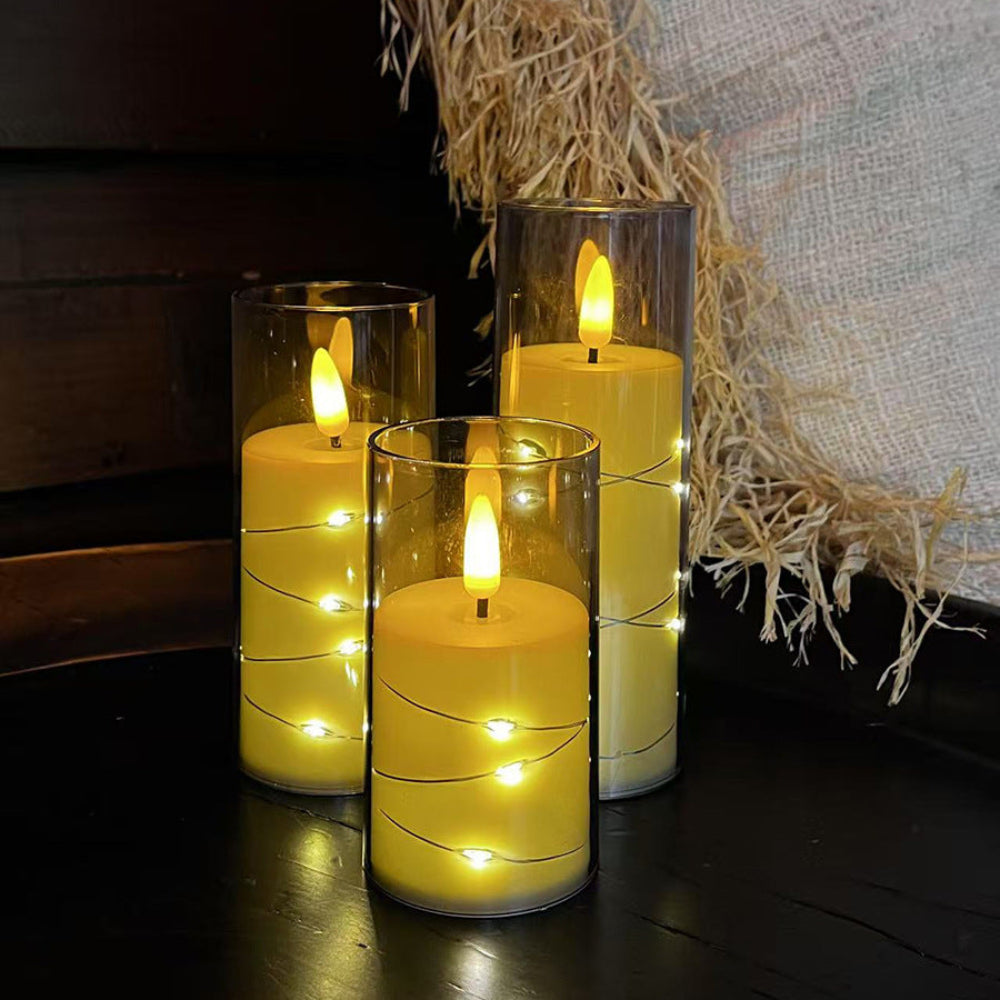 BowLift | Candle Holders LED Candles Remote Control Warm Flickering Flameless Light