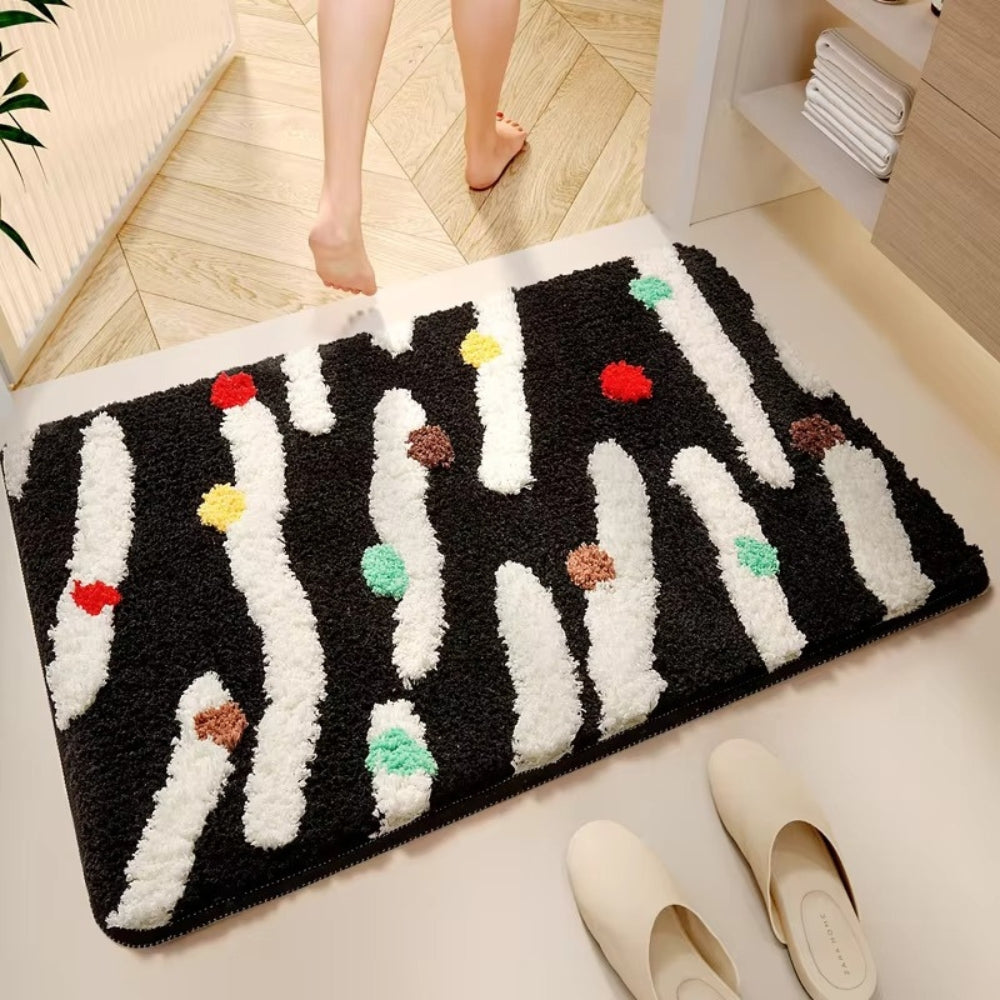 BowLift | Candy Color Clash Bath Mat