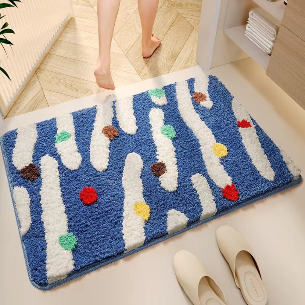 BowLift | Candy Color Clash Bath Mat