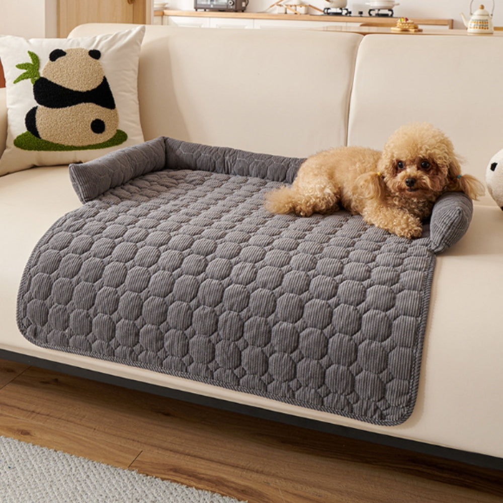 BowLift | Canine Non-Slip Bolster Pet Quilted Bed