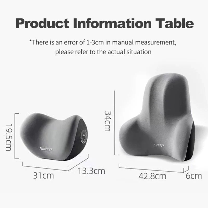 BowLift | Car Lumbar Support Back Cushion and Neck Pillow