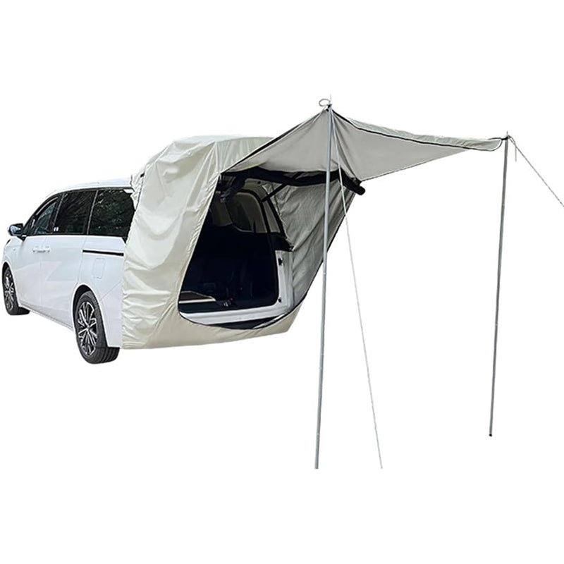 BowLift | Suv Tailgate Tent, Car Camping Tent With Awning Shade, Car Roof Canopy And Poles, Waterproof Car Tent For Outdoor Travel, Fit For Universal Mpvs Cuvs Van