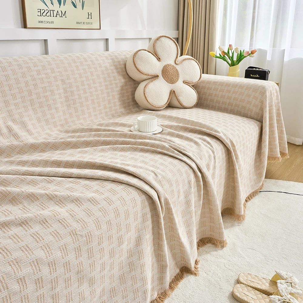 BowLift | Casa Serene Geometric Sofa Cover