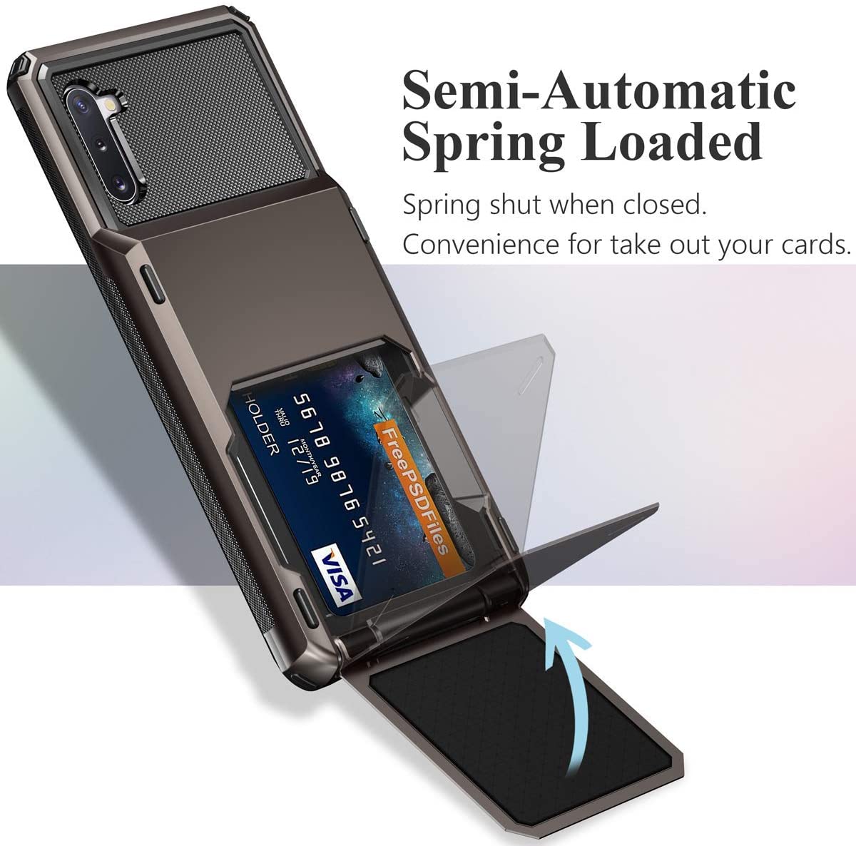 BowLift | Shockproof wallet case for Samsung Galaxy S
