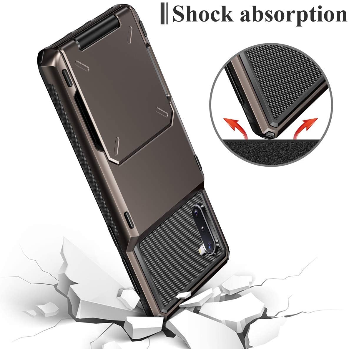 BowLift | Shockproof wallet case for Samsung Galaxy S