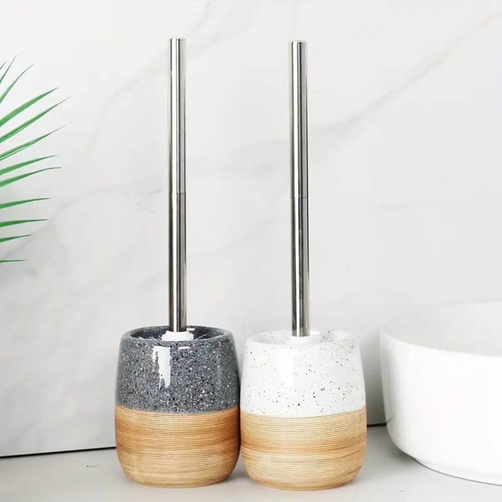 BowLift | Elegant Bathroom Toilet Brush & Holder Set