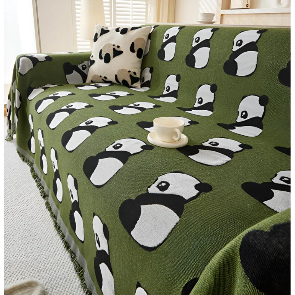 BowLift | Chantesse Panda Leopard Print Sofa Cover