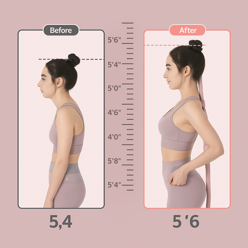 BowLift | Adjustable Yoga Stick for Posture Correction and Back Stretching