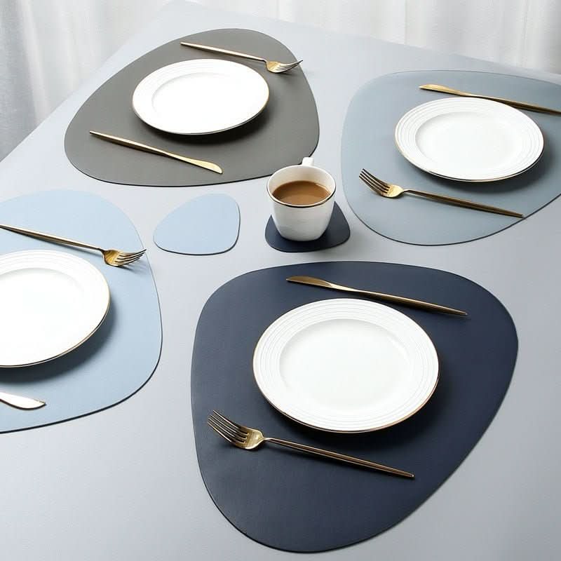 BowLift | Designer placemat set with coasters, heat resistant and versatile use