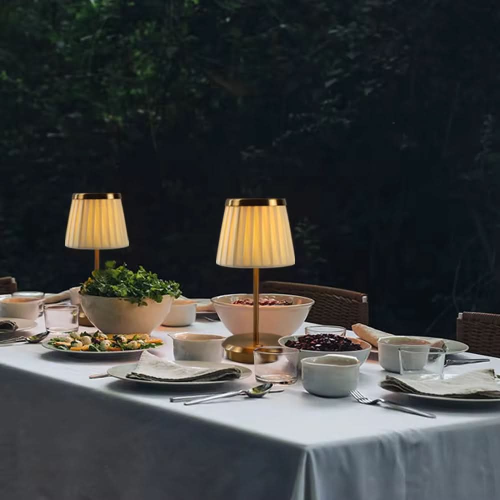 BowLift | Elegant Rechargeable LED Table Lamp with Touch Control