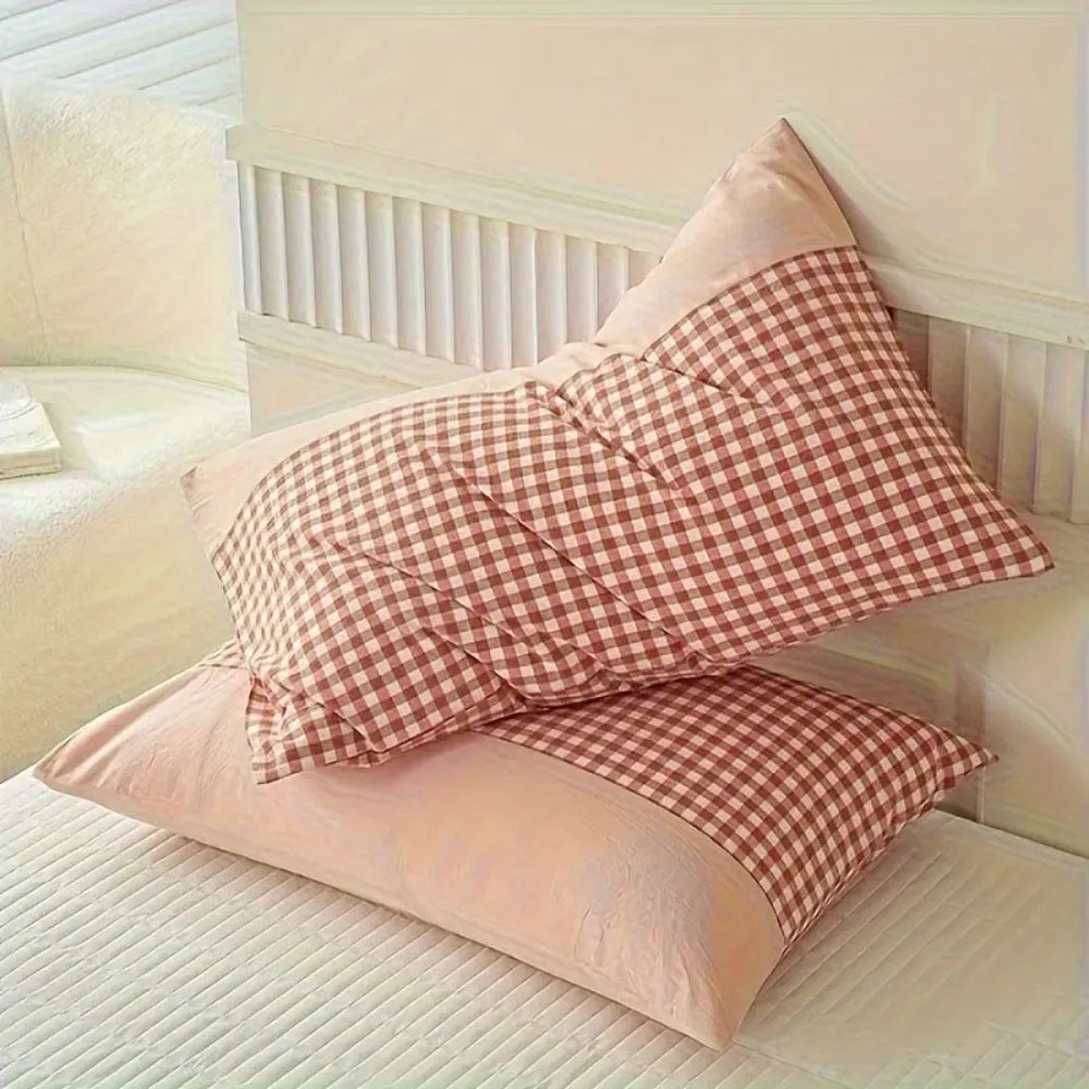 BowLift | Classic Gingham Soft Pillow Case