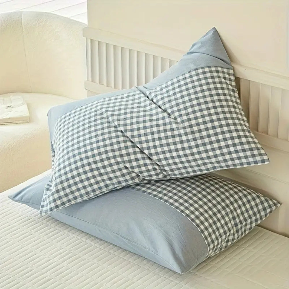 BowLift | Classic Gingham Soft Pillow Case