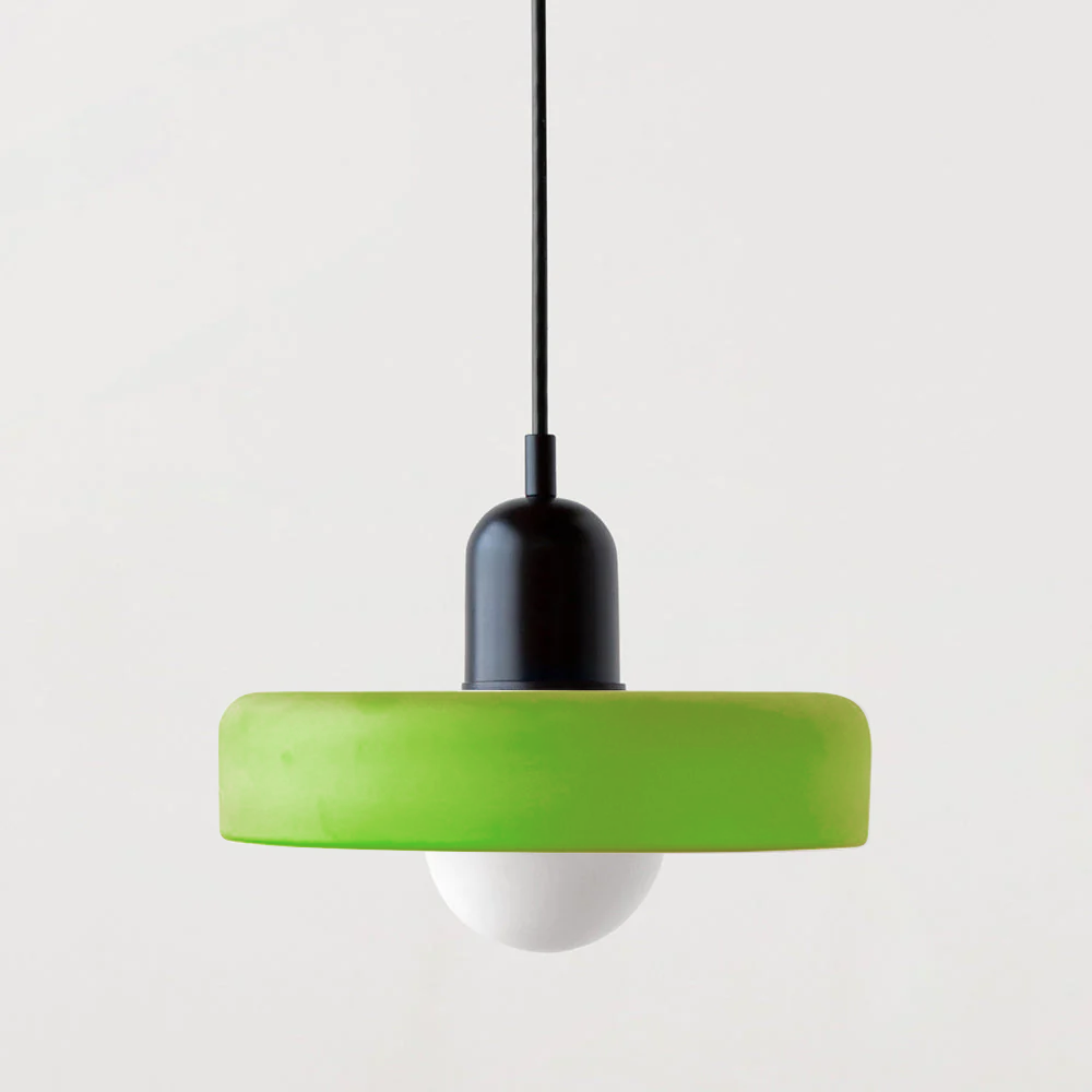 BowLift | Bauhaus Inspired Colourful Glass Pendant Light