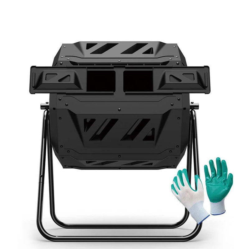 BowLift | Tipping Bucket Compost Drum Box Composter, Garden Leaf Compost Barrel Leaf Fermentation Box