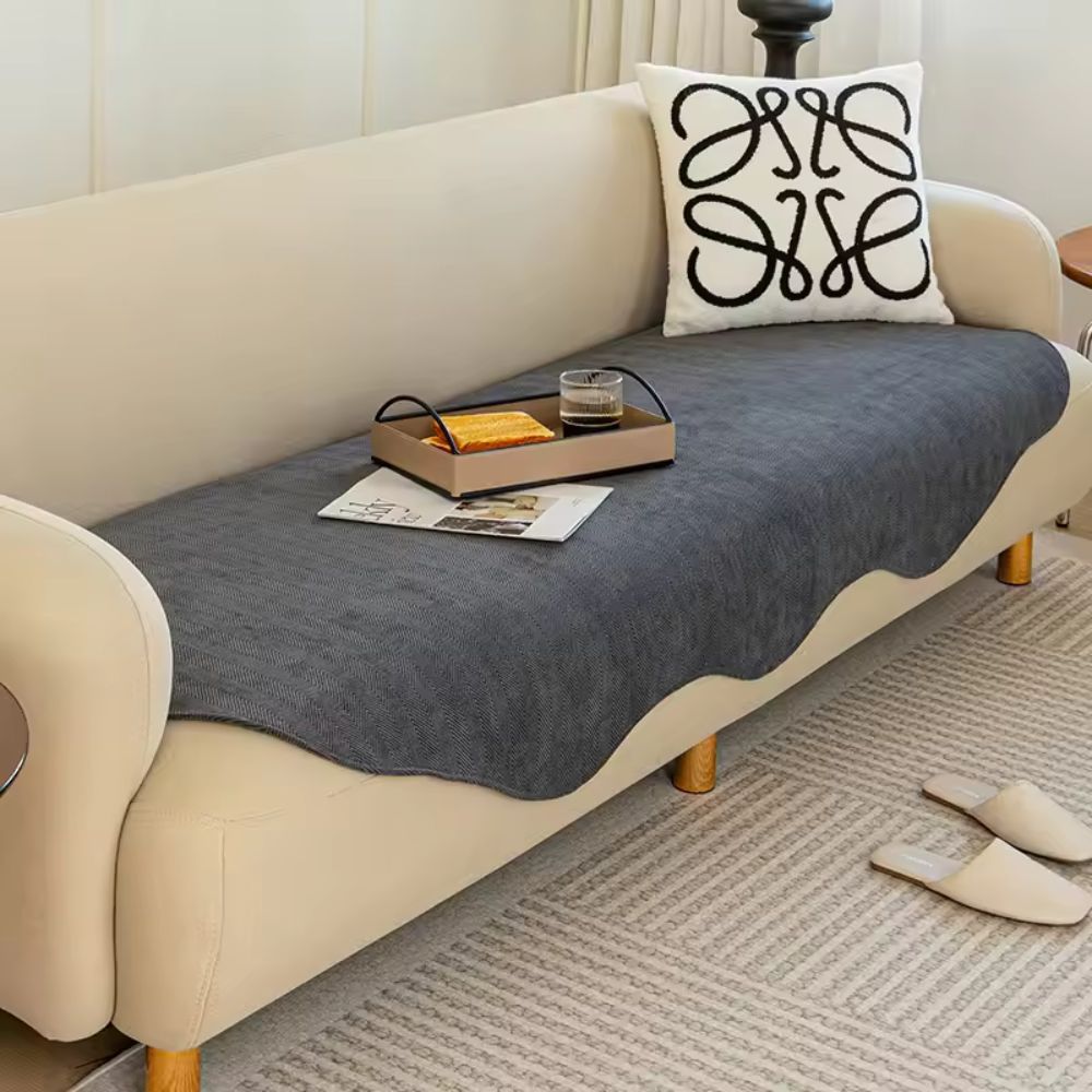 BowLift | All-Season Plain Contour Fit Sofa Cover