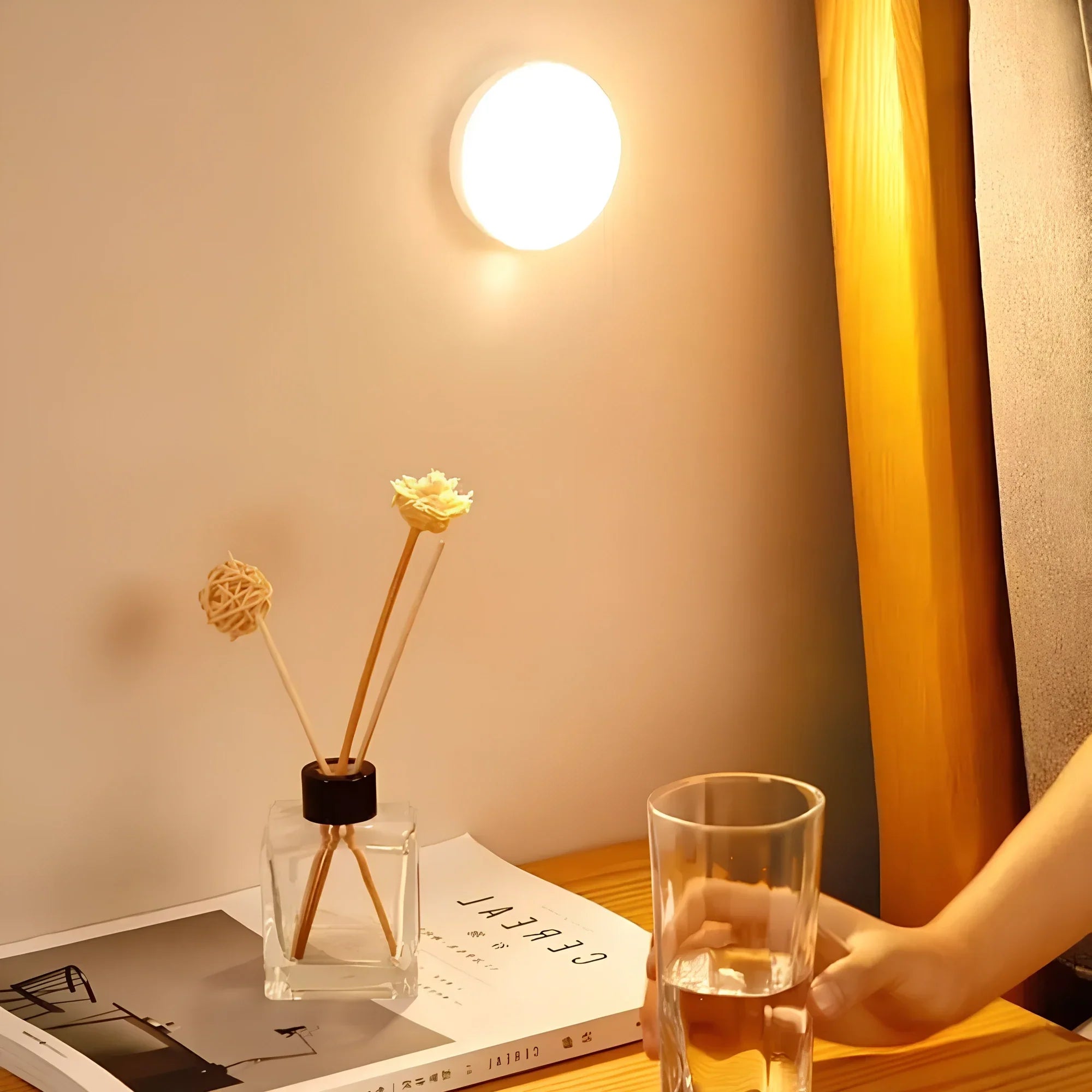 BowLift | LED Night Light Motion Sensor Wall Lamp