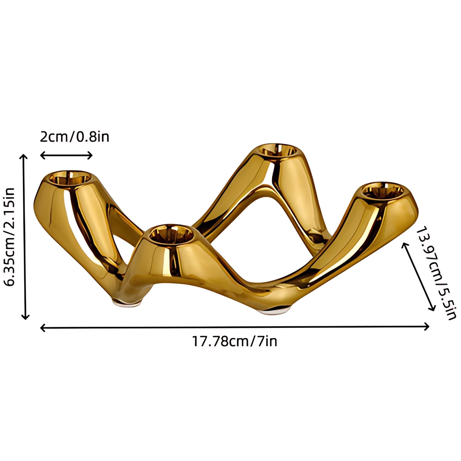 BowLift | Cosmic Ripple Candle Holder