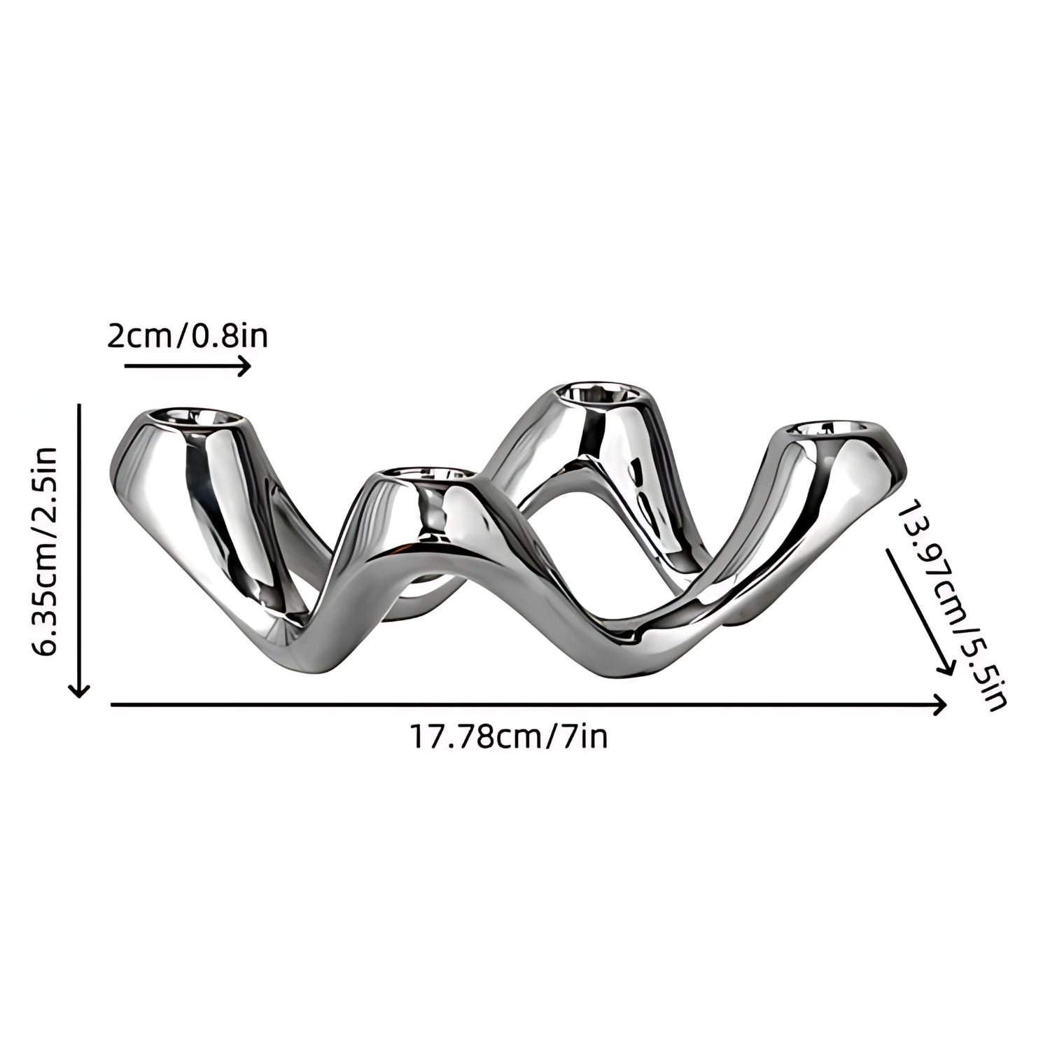 BowLift | Cosmic Ripple Candle Holder