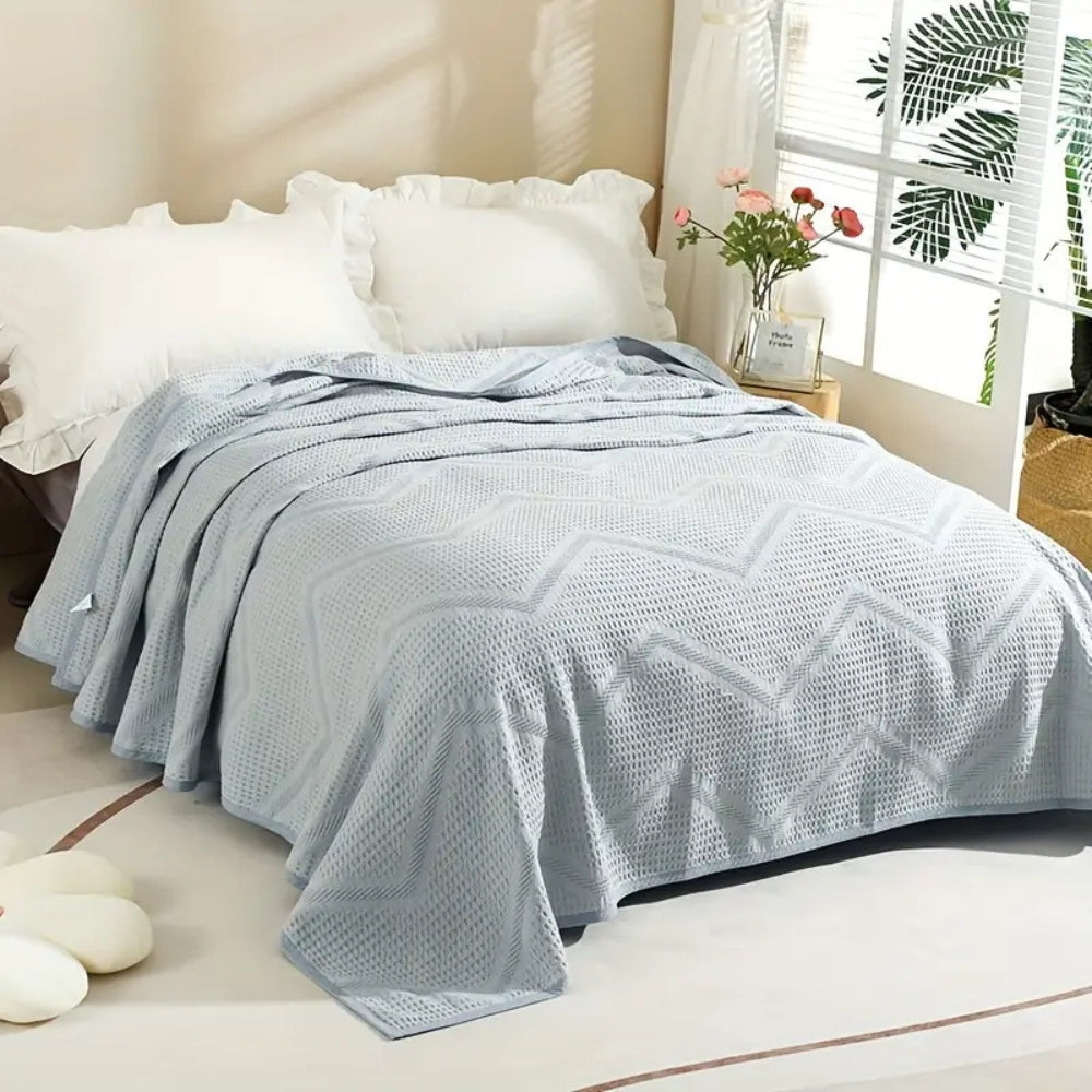 BowLift | Cotton Nest Waffle Summer Blanket