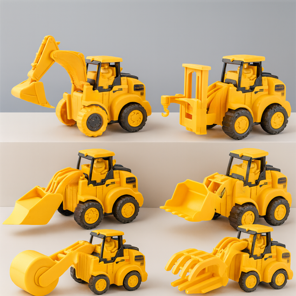 BowLift | Construction Toy Vehicles Set Kids Learning Play