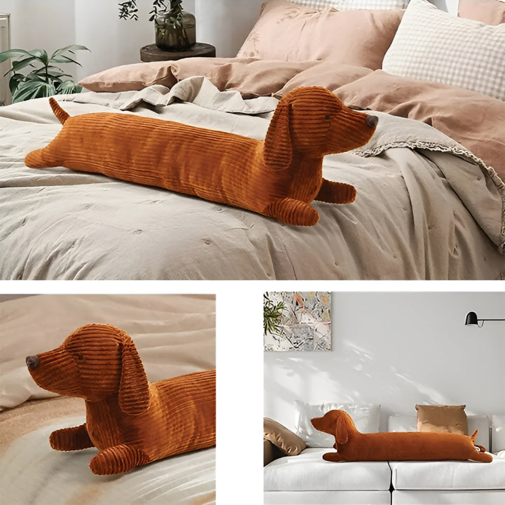 BowLift | CordoPup Manchester Dachshund Cushion – Soft Cuddle Cushion in Dachshund Shape