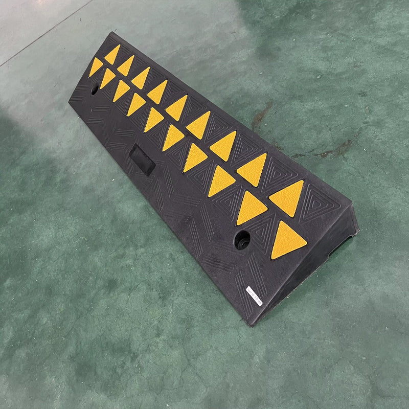 BowLift | 1000*250*90mm Traffic Easy Installation Flexible Street Vehicle Traffic Driveway Road Rubber Curb Ramps