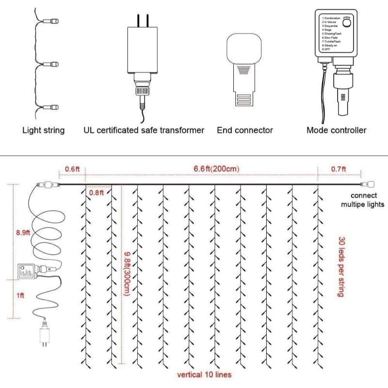 BowLift | Lamps for curtains with modes and waterproof design