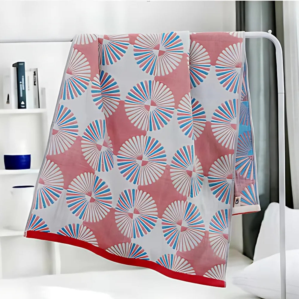 BowLift | Dahlia Blossom Cotton Bath Towel