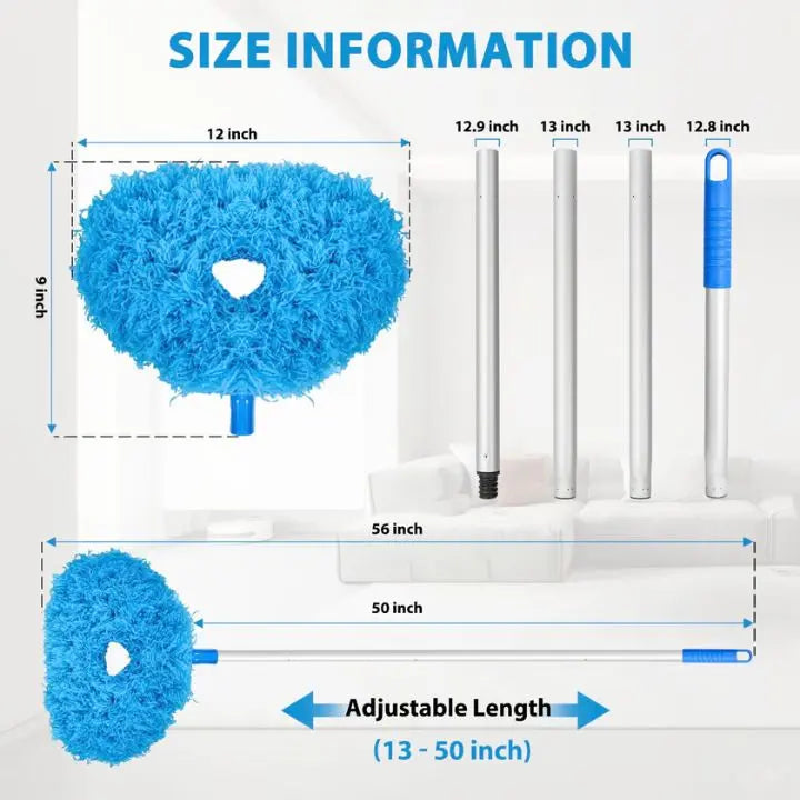 BowLift | Ceiling dust brush with telescopic – Clean flexibly & safely