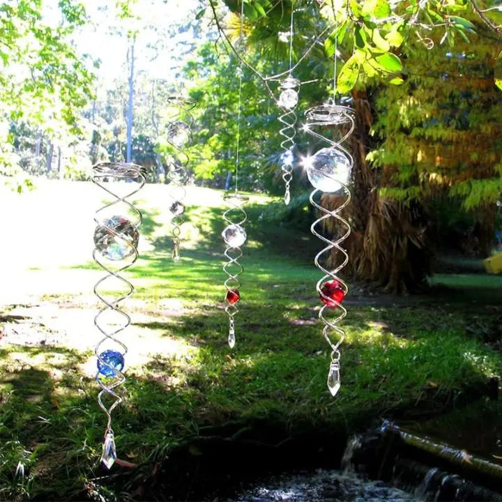 BowLift | Decorative Spiral | Magical Wind Catcher for Garden & Balcony