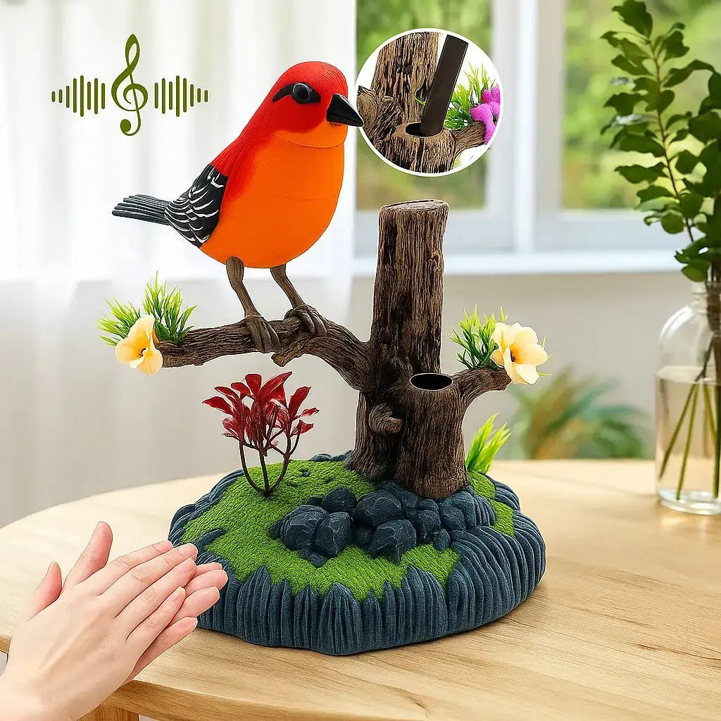 BowLift | Decorative bird with voice activation and natural sound