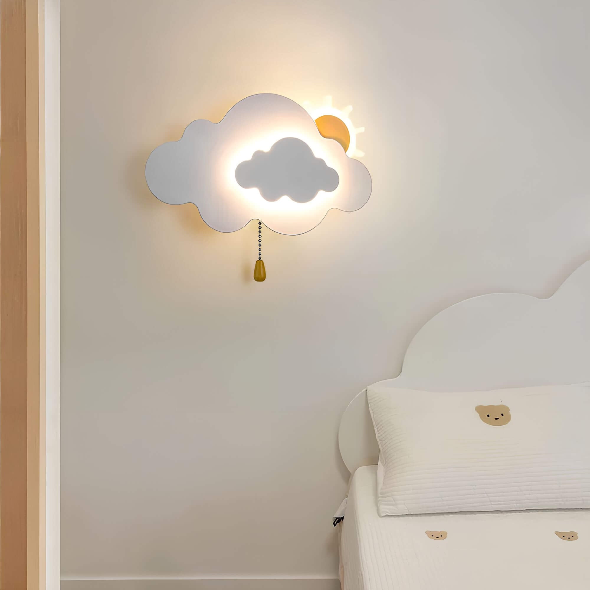 BowLift | Frendorf - Children's room wall lamp, Playful design
