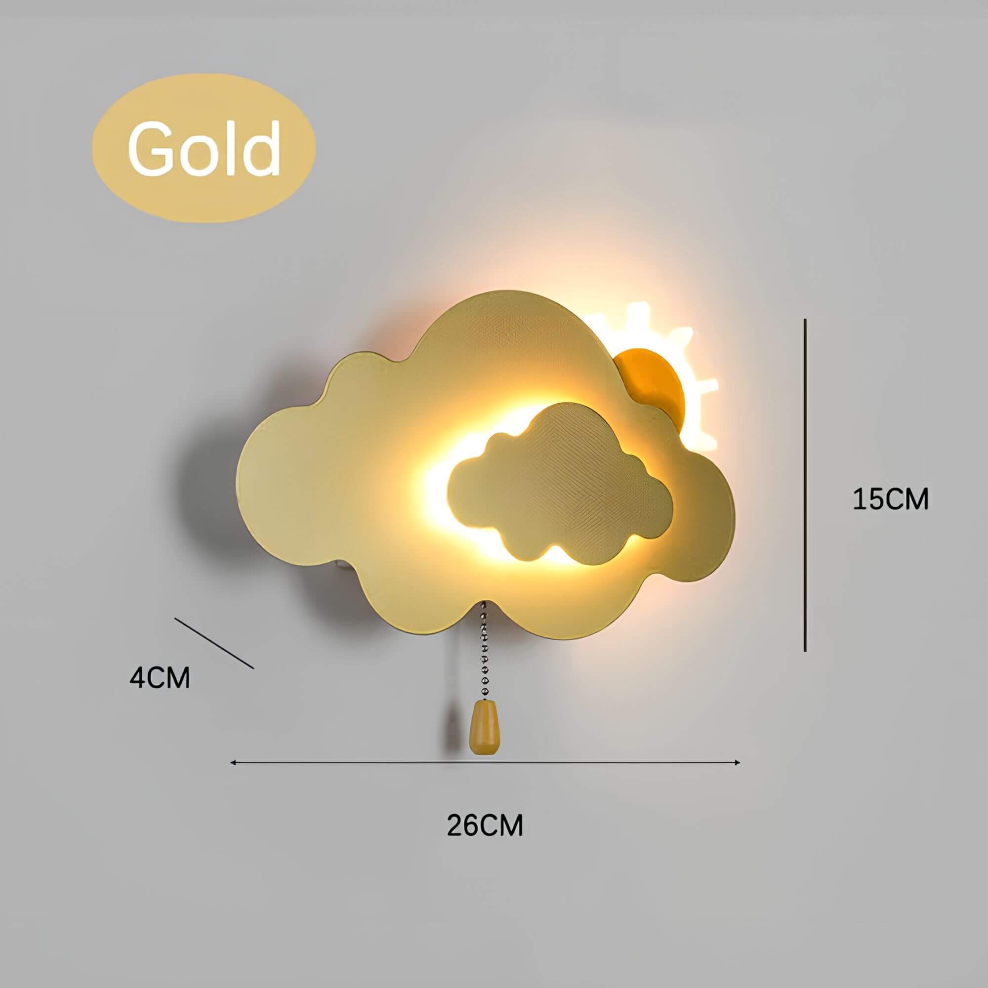 BowLift | Frendorf - Children's room wall lamp, Playful design