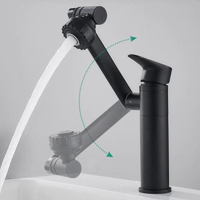BowLift | FLEXISPOUT – Flexible 360° Basin Tap with Spray Function