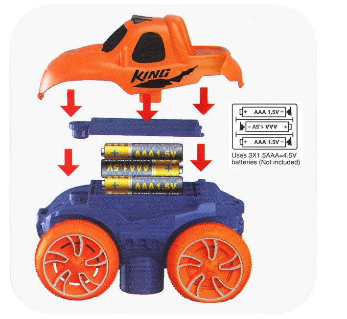 BowLift | High-speed electric car with lights