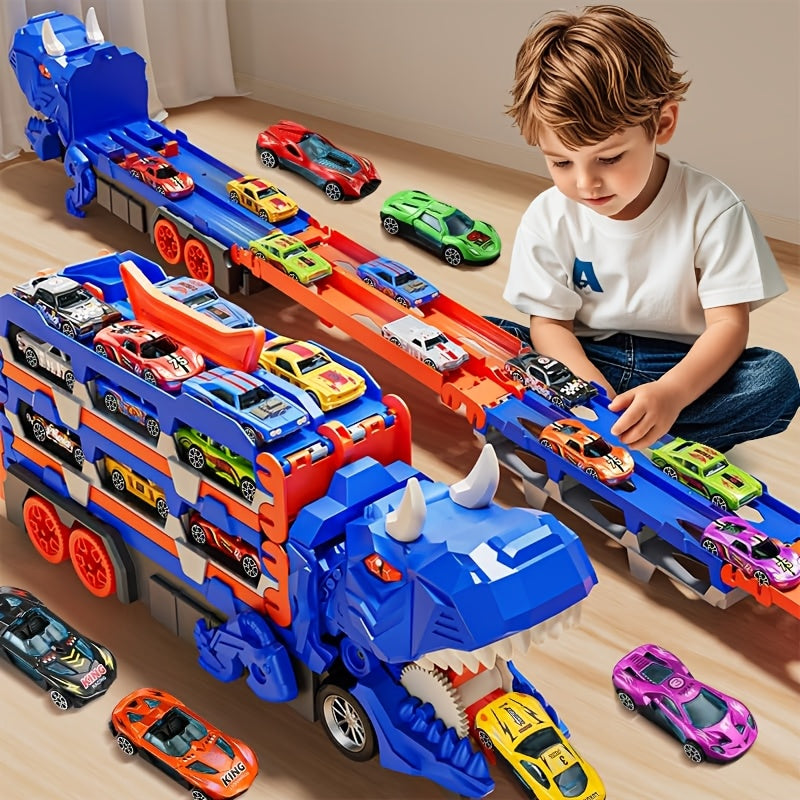 BowLift | Dinosaur Car Carrier Truck Toy Cars