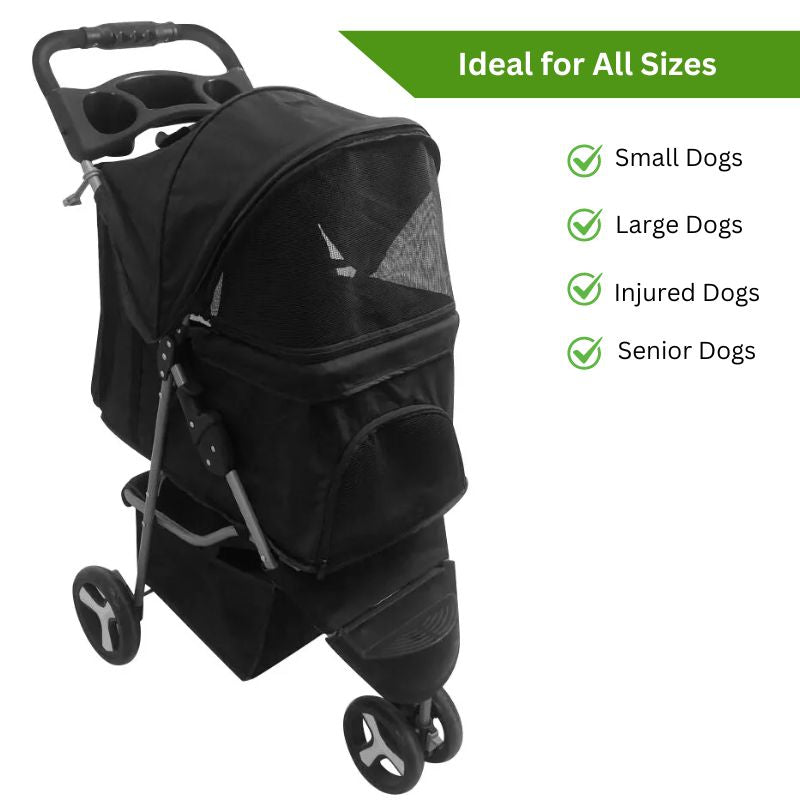BowLift | Foldable Stroller for Small and Large Dogs