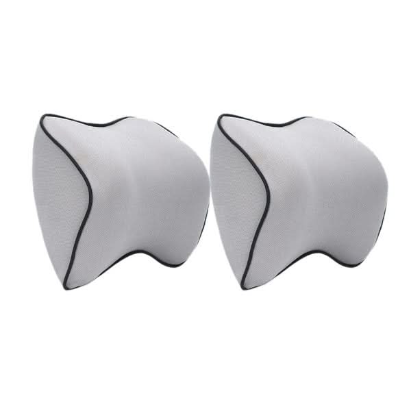 BowLift | 2-piece Set Memory Foam Neck Pillows for Ergonomic & Comfortable Driving