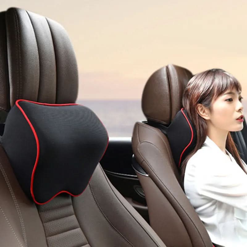 BowLift | 2-piece Set Memory Foam Neck Pillows for Maximum Driving Comfort