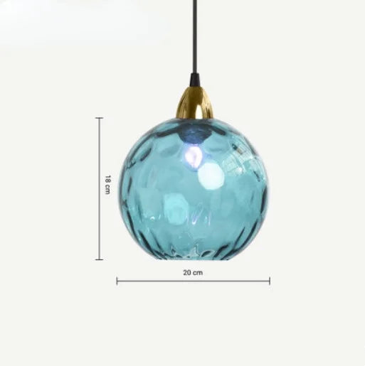 BowLift | HelderBol - Glass ball pendant lamp