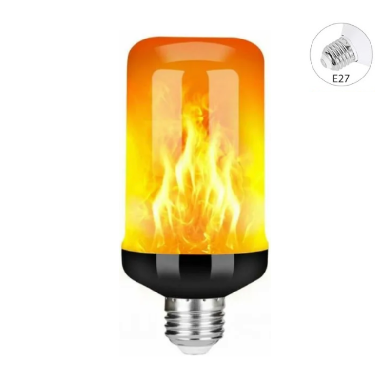 BowLift | FlameGlow LED Lamp – Flickering Flame Effect for Warm and Cozy Atmosphere