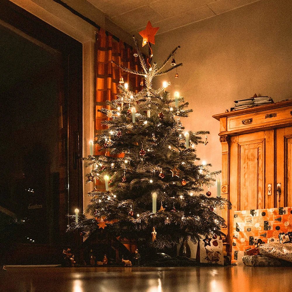 BowLift | Flameless Christmas Candle Set with Gentle LED Glow